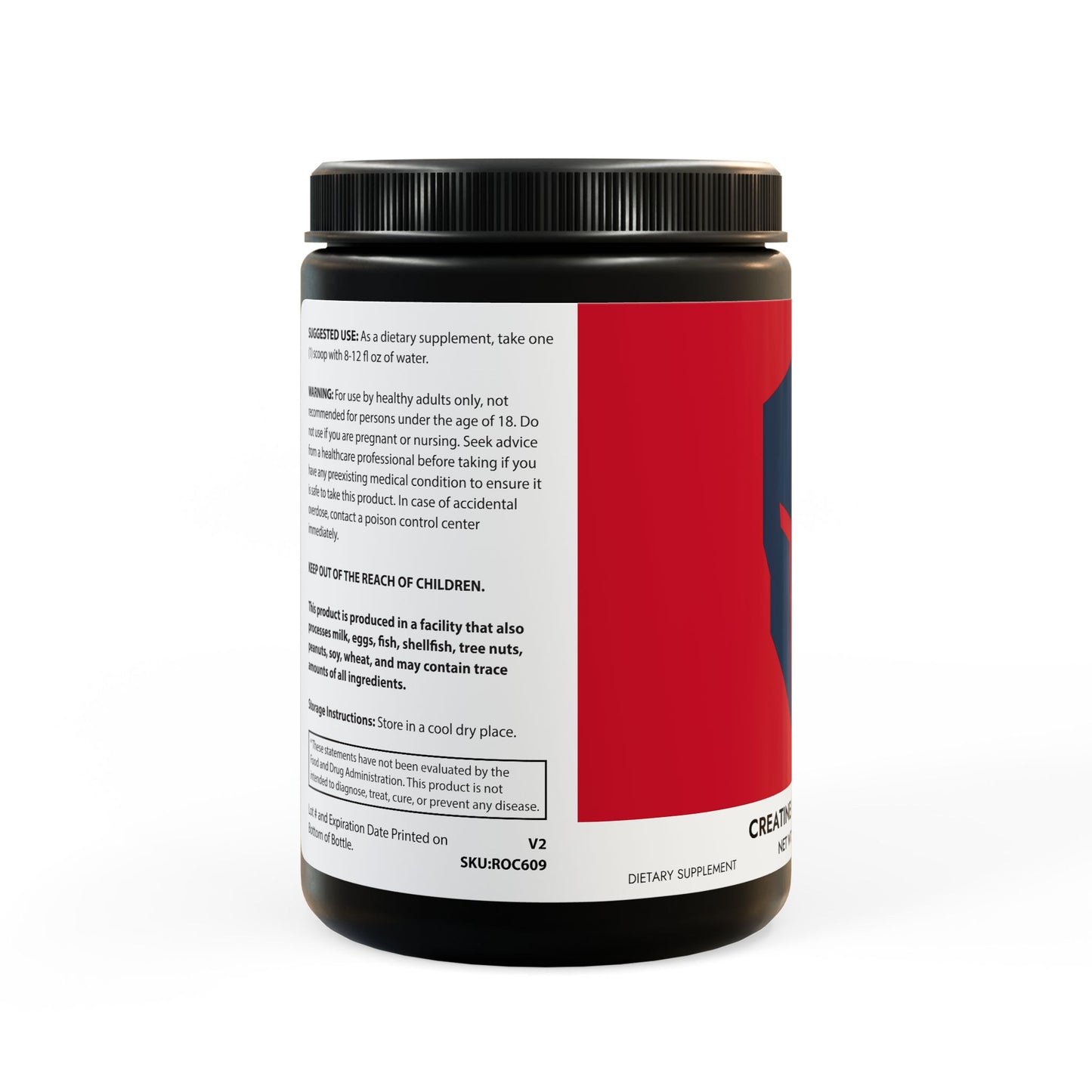Creatine Monohydrate Supplement (300g, 10.58oz)