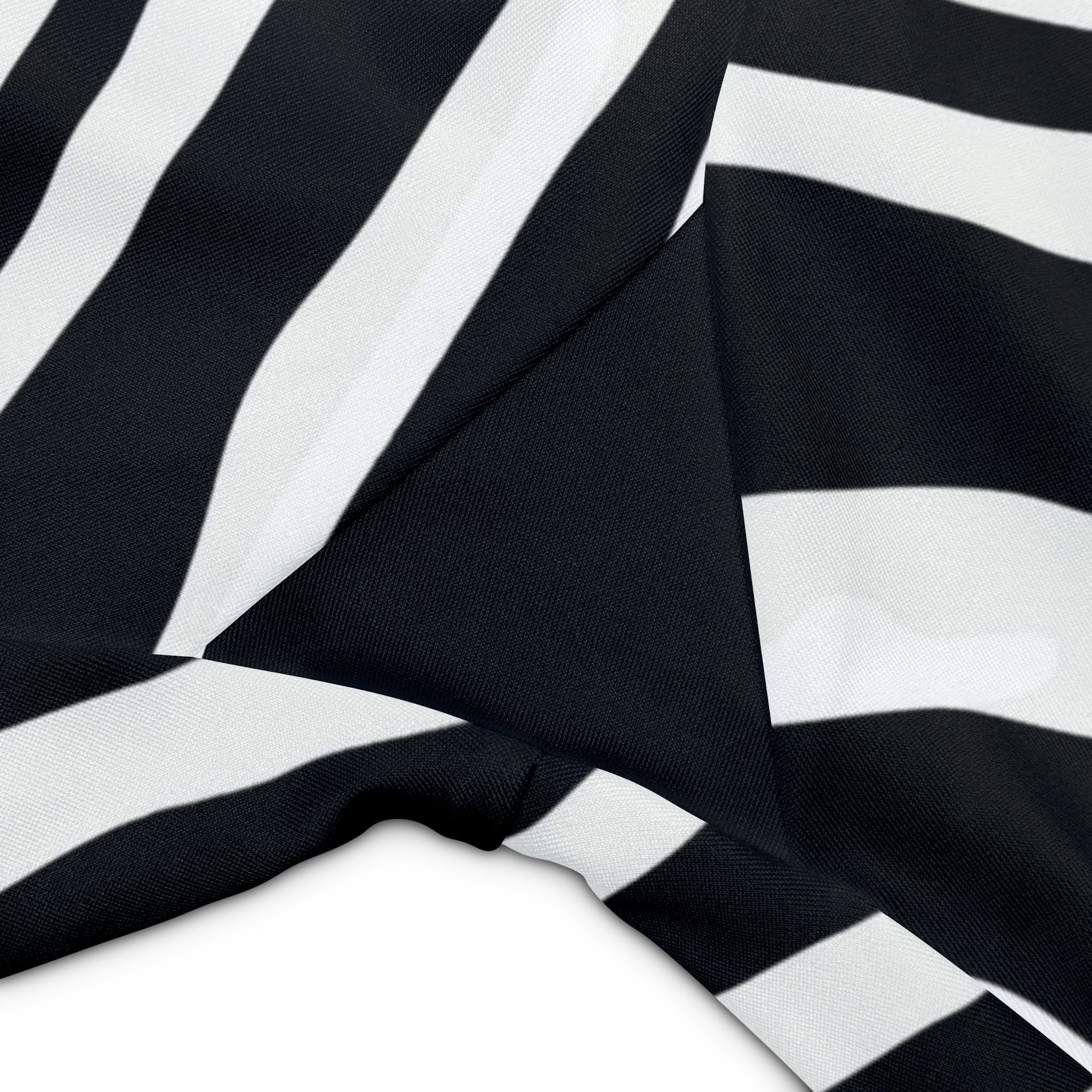 Zebra Print Women's Workout Shorts — High-Waist Active AOP