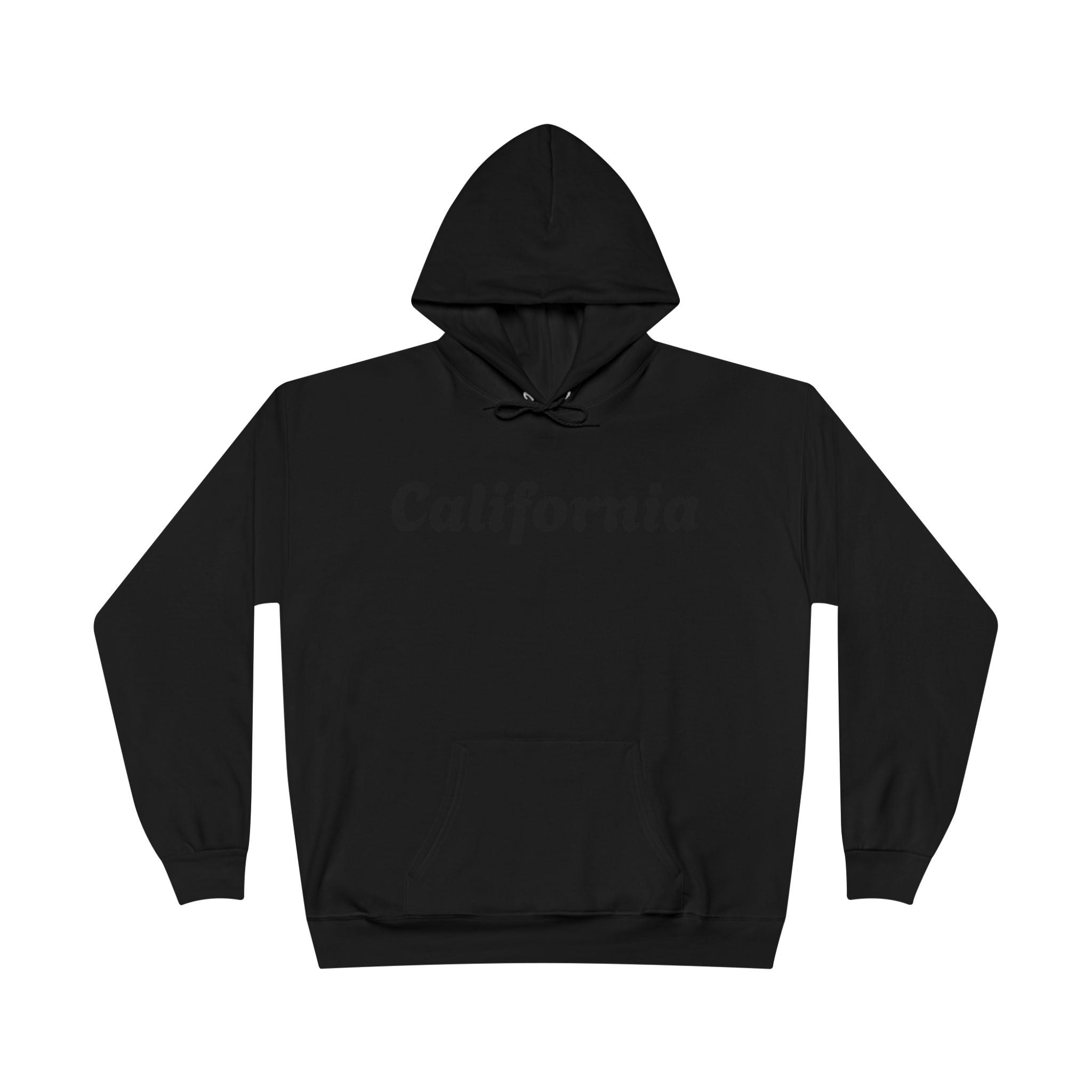 California Script Hoodie — Minimal Coastal Pullover