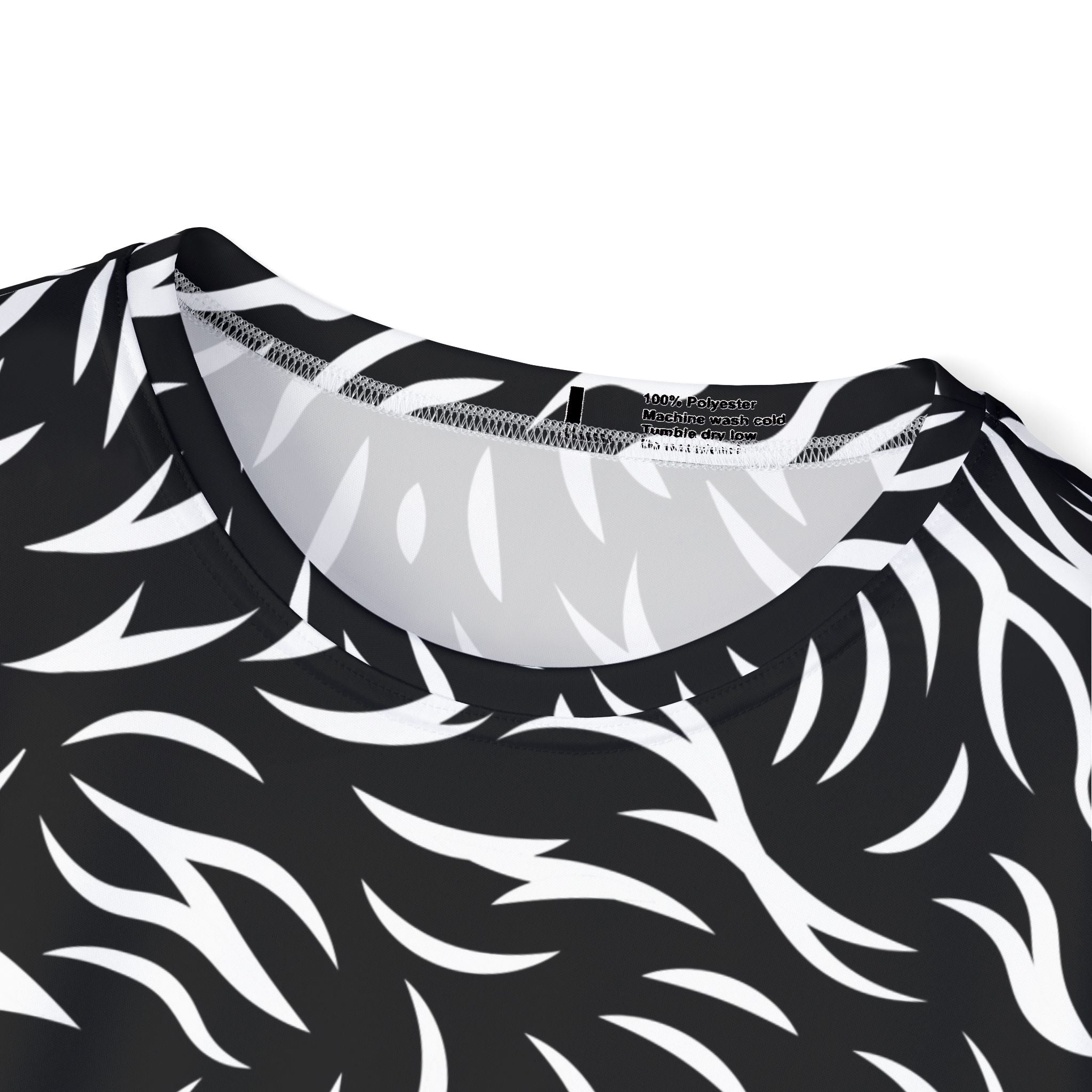 Men's All-Over Print Leopard Sports Jersey — Gradient Purple Blue Red Athletic Tee