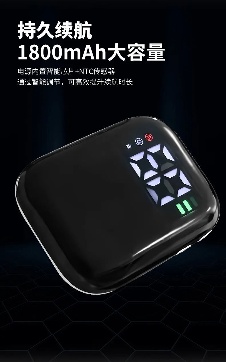 Heated Waist Belt with Infrared, Vibration & Hot Compress Therapy