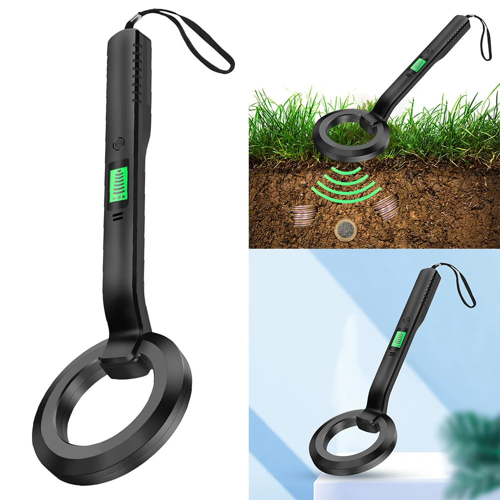 360° Handheld Metal Detector for Gold & Silver