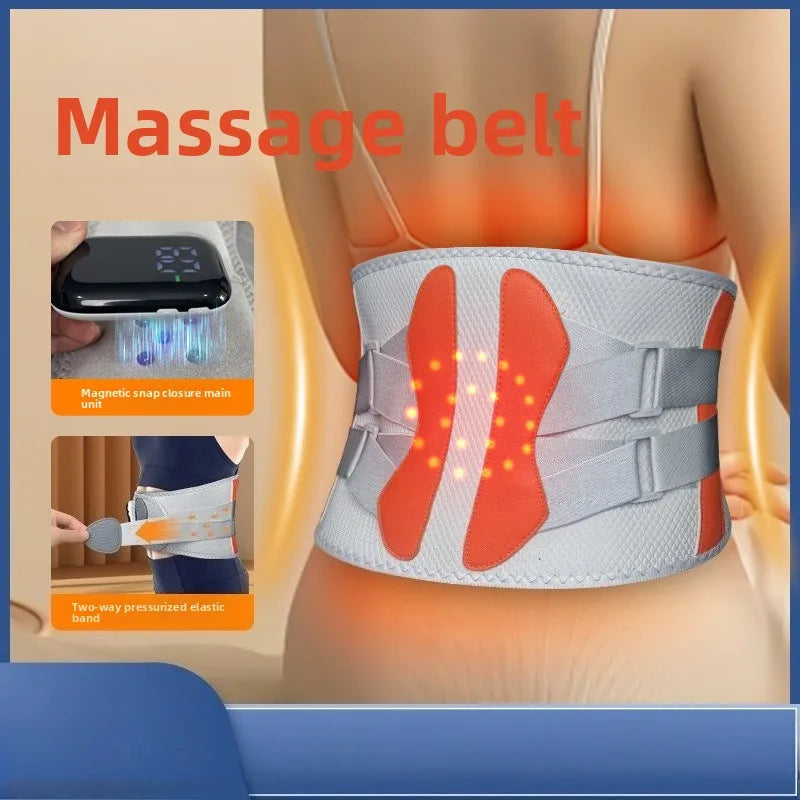Heated Waist Belt with Infrared, Vibration & Hot Compress Therapy