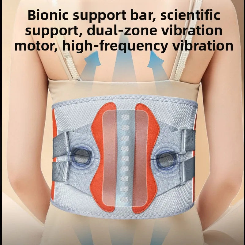Heated Waist Belt with Infrared, Vibration & Hot Compress Therapy