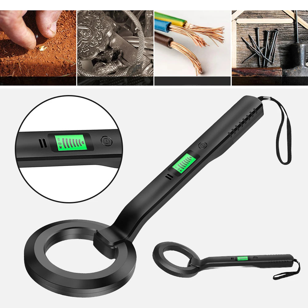 360° Handheld Metal Detector for Gold & Silver