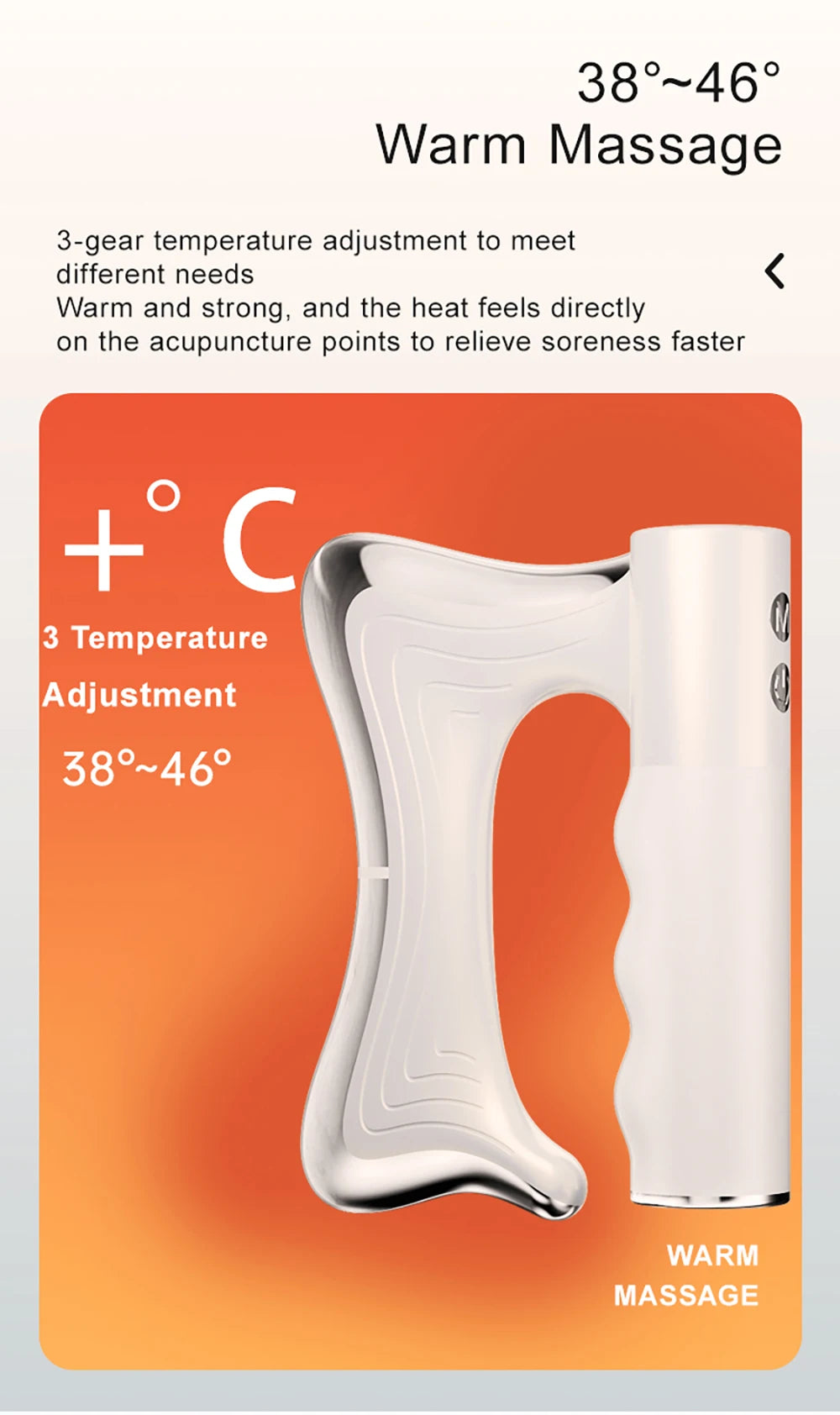 Electric Heating Fascia Knife Massager