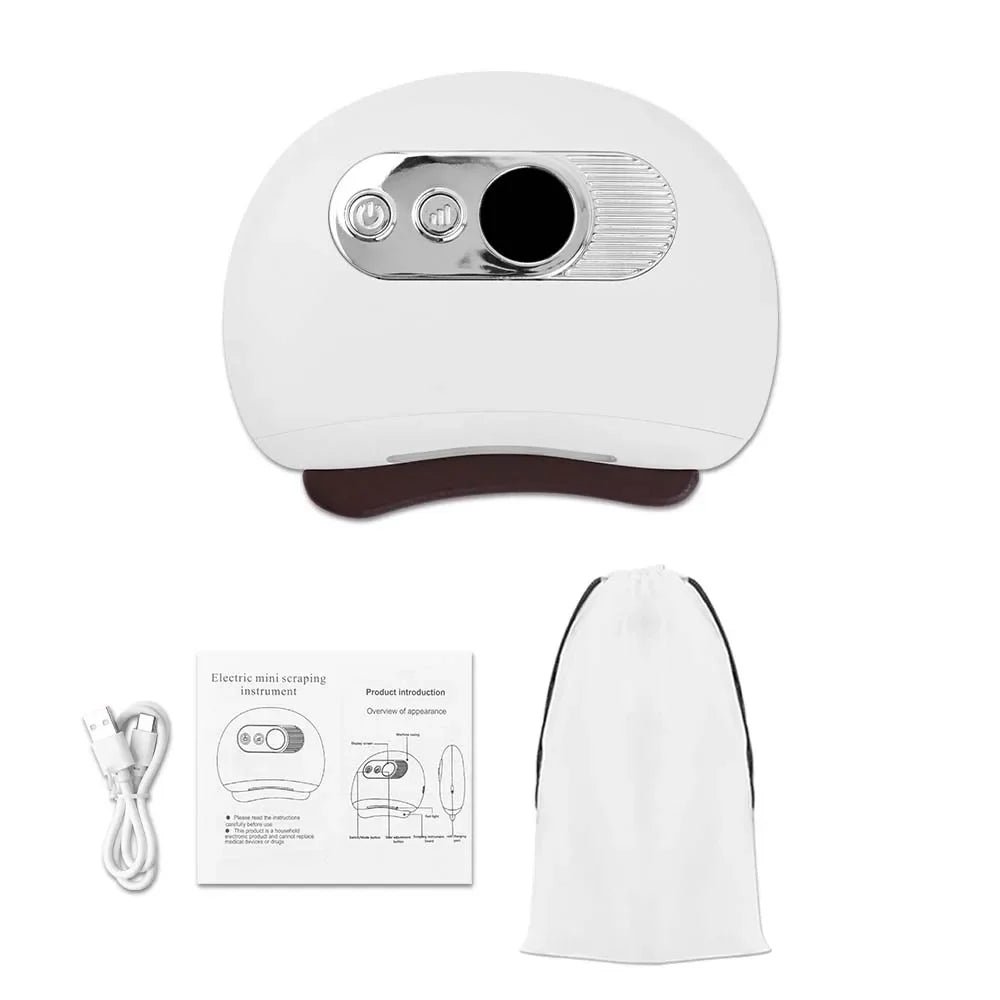 Electric Guasha Massager with Heating & Vibration